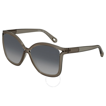 Chloe Grey Gradient Square Sunglasses CE737S 048 58