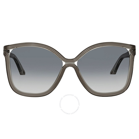 Chloe Grey Gradient Square Sunglasses CE737S 048 58