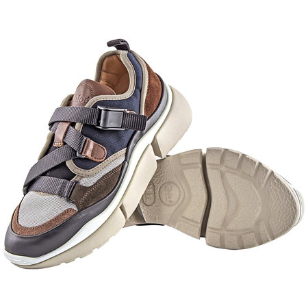 Chloe Ladies Navy Sonnie Low Top A05118 43C