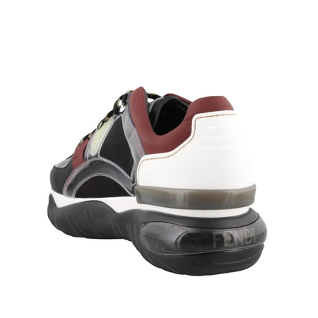 Fendi Men's Multicolour Fabric and Leather Runway Chunky Sneakers 7E1189-A3YH-F13TJ