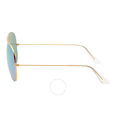 Ray Ban Ray-Ban Aviator Green Flash 62 mm Sunglasses RB3025 112/19 62