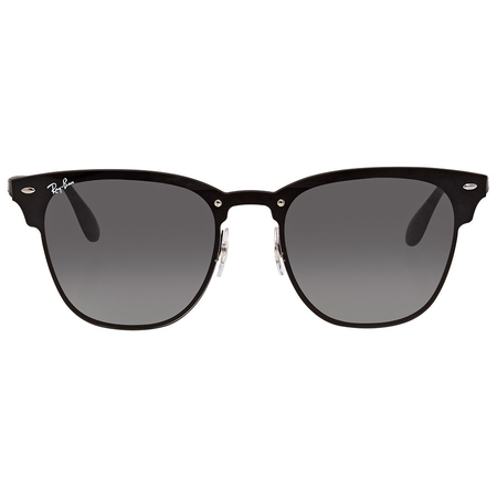 Ray Ban Blaze Clubmaster Grey Gradient Unisex Sunglasses RB3576N 153/11 47