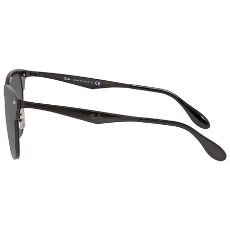 Ray Ban Blaze Clubmaster Grey Gradient Unisex Sunglasses RB3576N 153/11 47