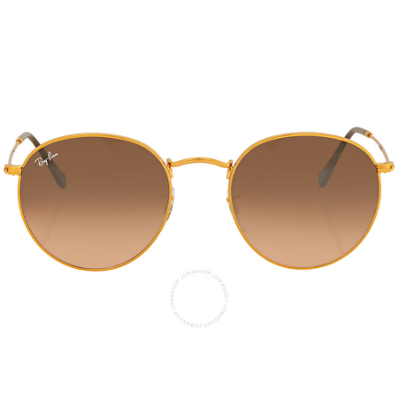 Ray Ban Round Pink/Brown Gradient Men's Sunglasses RB3447 9001A5 53 RB3447 9001A5 53