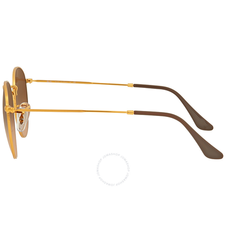 Ray Ban Round Pink/Brown Gradient Men's Sunglasses RB3447 9001A5 53 RB3447 9001A5 53