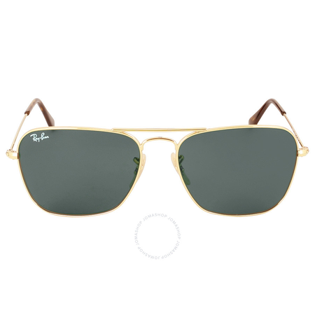 Ray Ban Ray-Ban Caravan Dark Green Classic G-15 55 mm Sunglasses RB3136 181 55