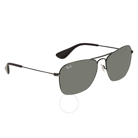 Ray Ban RayBan Green Classic Rectangular Sunglasses RB3610 91397158 RB3610 913971 58