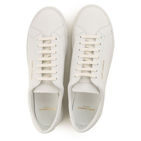 Saint Laurent Men's Sl Shoe W Side Logo Size 40 (7 US) 533615 0M500 9030