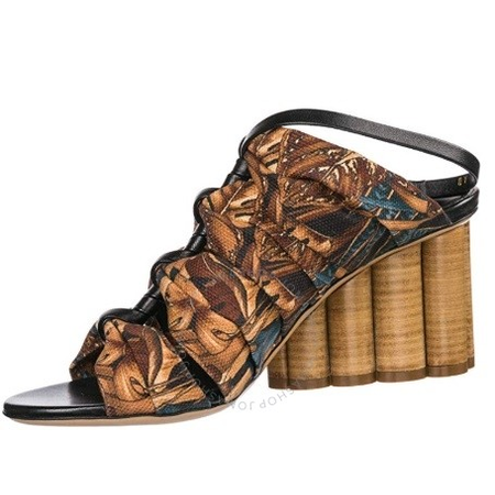 Ferragamo Ladies Detailed Runway Sandal 01P878 710813