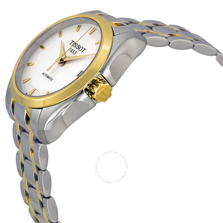 Tissot Couturier Automatic White Dial Ladies Watch T035.207.22.011.00
