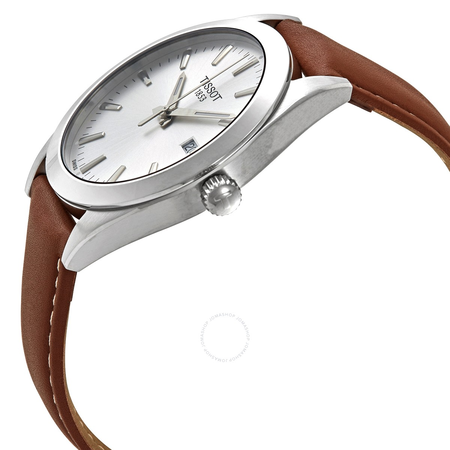 Tissot Gentleman Quartz Silver Dial Men's Watch T127.410.16.031.00