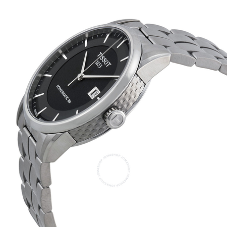 Tissot T-Classic Powermatic 80 Black Dial Men's Watch T0864071105100 T086.407.11.051.00