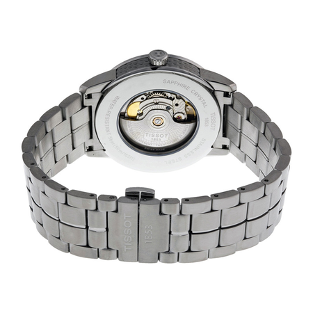 Tissot T-Classic Powermatic 80 Black Dial Men's Watch T0864071105100 T086.407.11.051.00