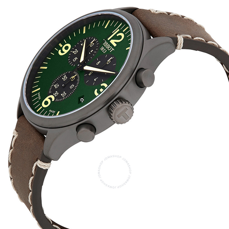 Tissot T-Sport Chronograph XL Olive Green Dial Men's Watch T116.617.36.097.00