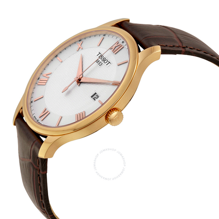 Tissot Tradition Gents Quartz Silver Dial Men's Watch T0636103603800 T063.610.36.038.00