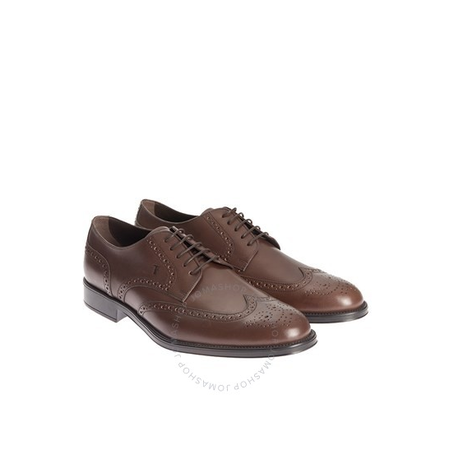 Tod's Men's Dark Brown Brogue Shoes XXM0RQ00C10D90S800