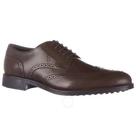 Tod's Men's Dark Brown Brogue Shoes XXM0RQ00C10D90S800