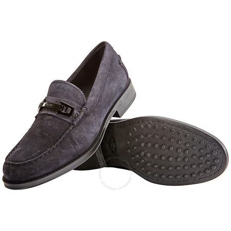 Tod's Men's Dark Denim Blue Shoes XXM0UD0N6500P0U810