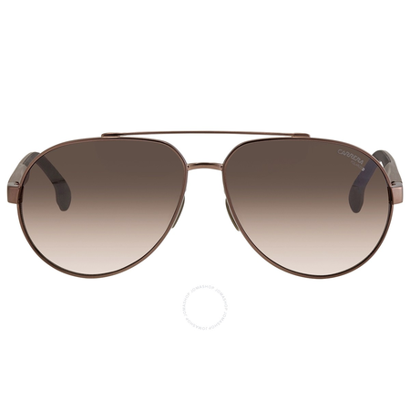 Carrera Polarized Brown Gradient Aviator Sunglasses CARRERA 8025/S YZ4 63