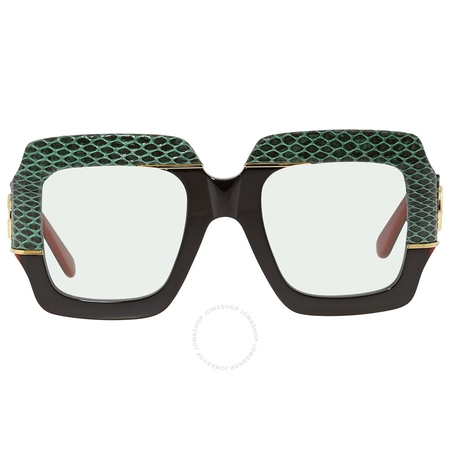 Gucci Gucci Green Gradient Square Ladies Sunglasses GG0484S 003 54 GG0484S 003 54