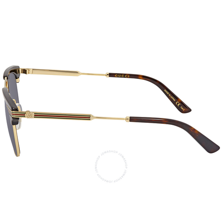 Gucci Grey Square Sunglasses GG0287S-001 52 GG0287S-001 52