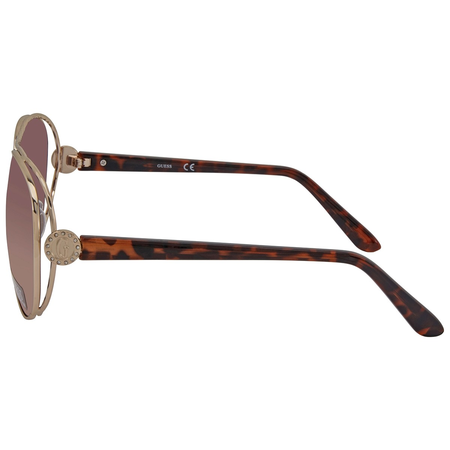 Guess Guess Aviator Ladies Sunglasses GF607232F58 GF607232F58