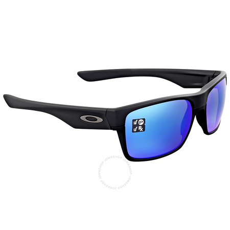 Oakley TwoFace Polarized Sapphire Iridium Sunglasses OO9189-918935-60