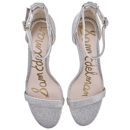 Sam Edelman Ladies Linen Sandal 1Band Glam Mesh PATTI GLAM MESH JUTE