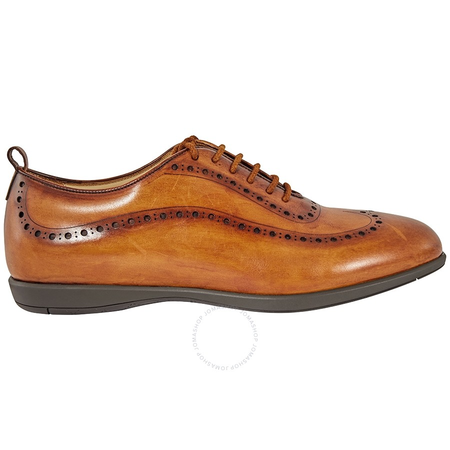 Sutor Mantellassi Men's Lace Up Light Brown Oxford Wingtip Antq Finsh, Brand Size 7 SOXWID37X0WALSHCHESTER