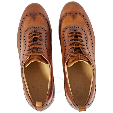 Sutor Mantellassi Men's Lace Up Light Brown Oxford Wingtip Antq Finsh, Brand Size 7 SOXWID37X0WALSHCHESTER