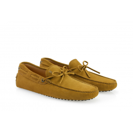 Tod's Men's Medium Saffron Leather Moccasins XXM0GW05470RE0G408