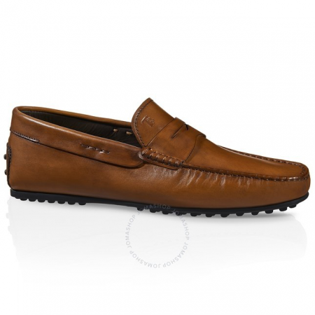 Tod's Men's Whisky Leather Loafers XXM0LR00011D9CS201