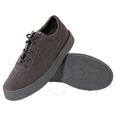 Yeezy Ladies Graphite Crepe Sneaker Washed canvas KW5092.113