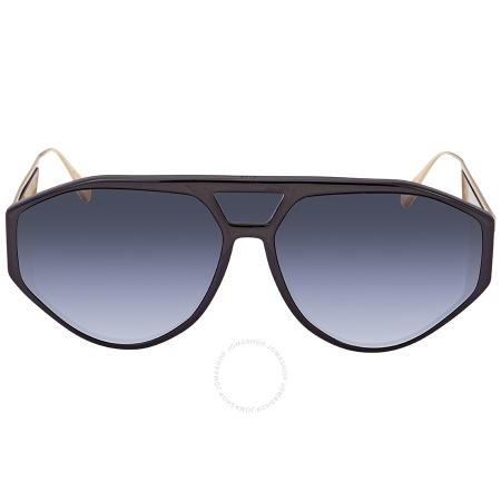 Dior Gray Gradient Pilot Ladies Sunglasses DIORCLAN18071I61