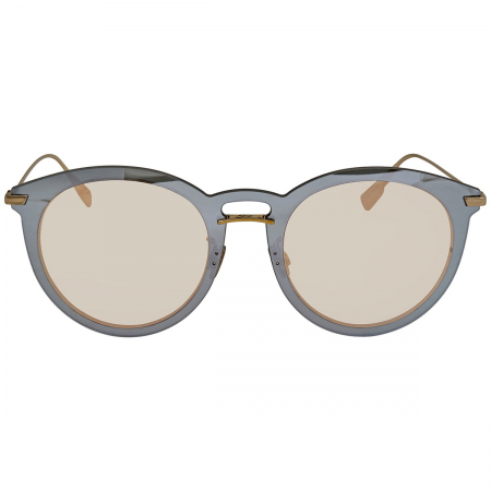 Dior Ladies Gold Round Sunglasses DIORULTIMEF 0AVB 53