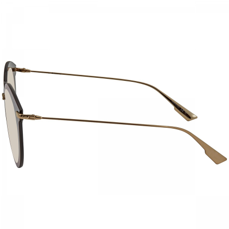 Dior Ladies Gold Round Sunglasses DIORULTIMEF 0AVB 53