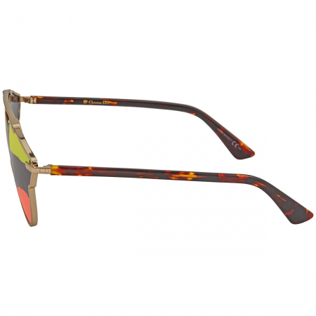 Dior orange grey pink mirror Aviator Ladies Sunglasses DIORSOREALA 0J5G/5A 59