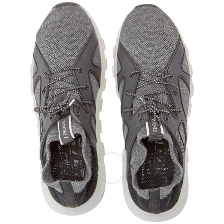 Ermenegildo Zegna Men's Sock 2.0 Black Sneakers A4024X-TPU-NBC