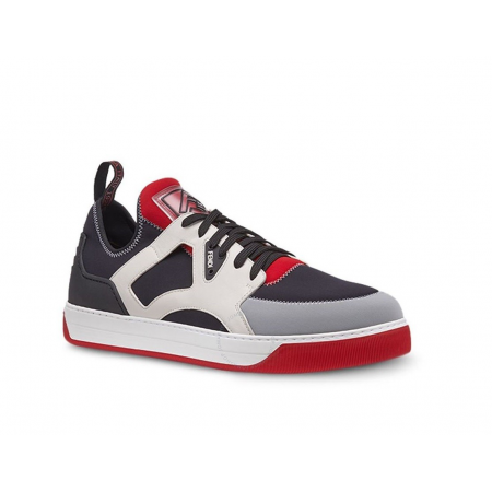 Fendi Men's Color Block Low Top Sneakers 7E1205-A63K-F15UF