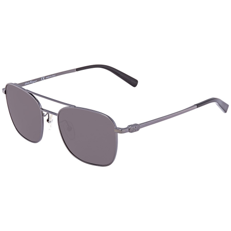Salvatore Ferragamo Ferragamo Grey Square Sunglasses SF158S01553