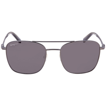 Salvatore Ferragamo Ferragamo Grey Square Sunglasses SF158S01553