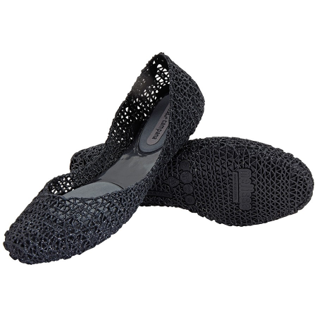 Melissa Black Campana Ppl Flat Glt Mesh Flats 31512 52682
