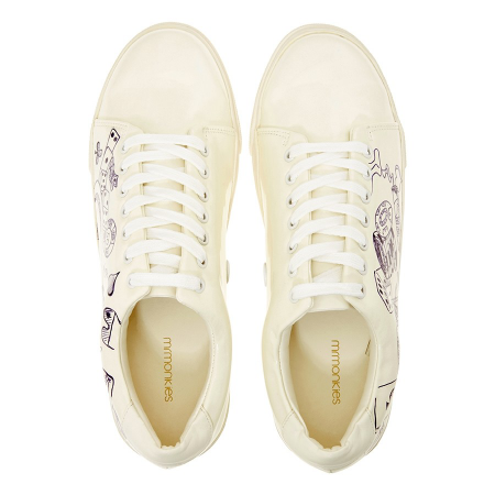 Mr Monkies Men's Sneaker White Macao Specials MACAO SPECIALS