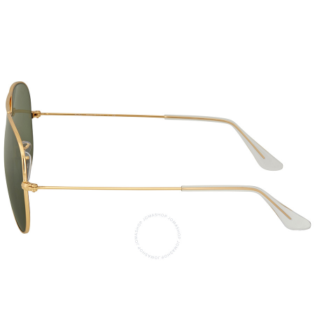 Ray Ban Aviator 58mm Classic Green Sunglasses RB3025 L0205 58-14 RB3025 L0205 58-14