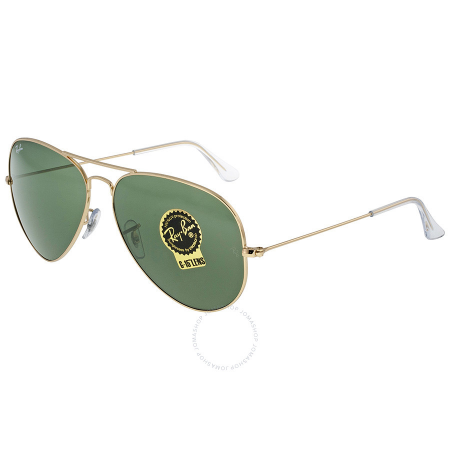 Ray Ban Aviator Gold Aviator Sunglasses RB3026 L2846 62-14