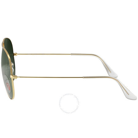 Ray Ban Ray-Ban Aviator Green Polarized Lenses Sunglasses RB3025 001/58 62-14