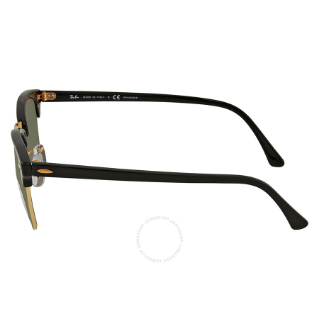 Ray Ban Clubmaster Classic Green Classic Polarized G-15 Sunglasses RB3016 901/58 51