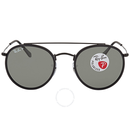 Ray Ban Polarized Green Classic G-15 Round Sunglasses RB3647N 002/58 51 RB3647N 002/58 51