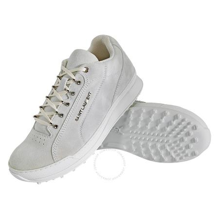 Saint Laurent Men's Saint Laurent Men's Low Jump Nubuck Sneaker 534779 0S000 9016