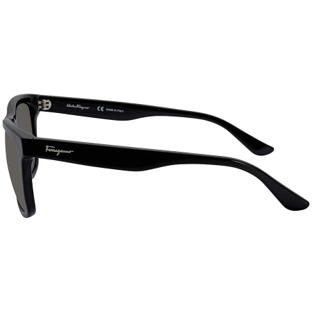 Salvatore Ferragamo Grey Rectangular Men's Sunglasses SF776S00154